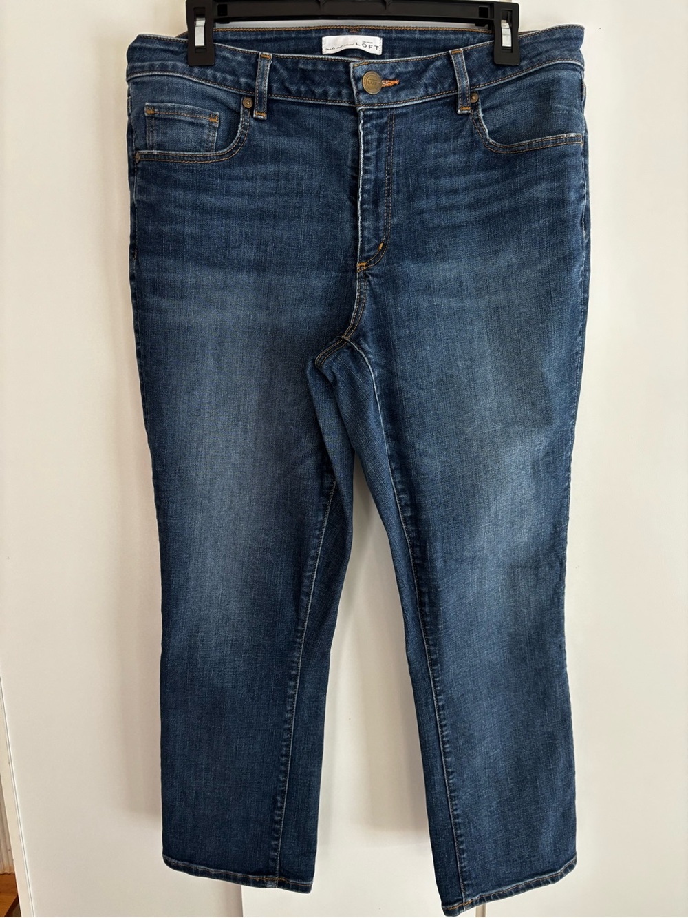 LOFT curvy Kick CropJeans